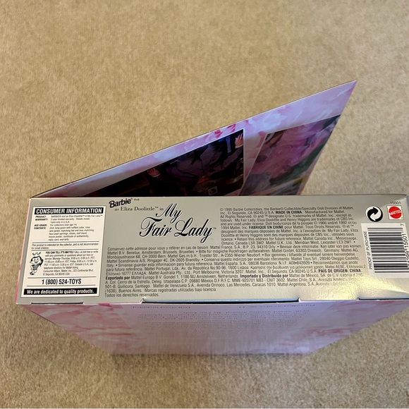 Barbie NIB My Fair Lady. Doll and box like new! Gorgeous - Picture 10 of 11
